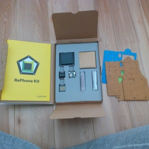 Freshly unboxed RePhone Kit Create